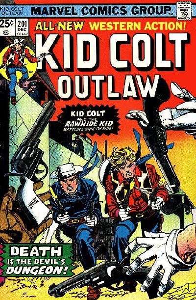 Kid Colt Outlaw #201 (1975)