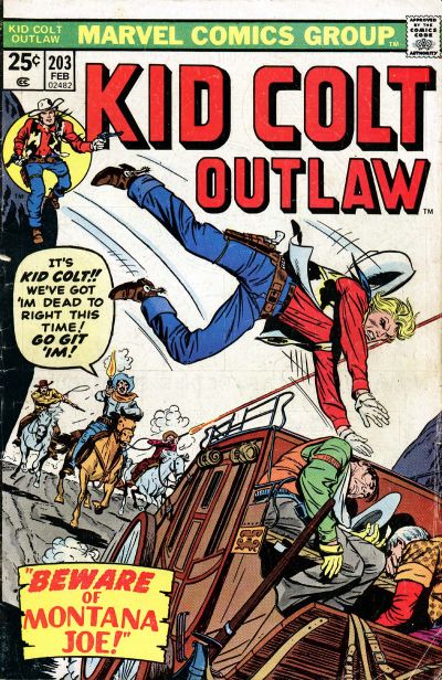 Kid Colt Outlaw #203 (1976)