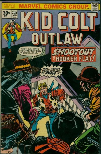 Kid Colt Outlaw #205 (1976)
