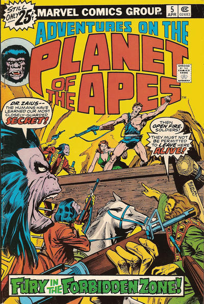 Adventures on the Planet of the Apes #5 (1976)
