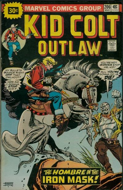 Kid Colt Outlaw #206 (1976)