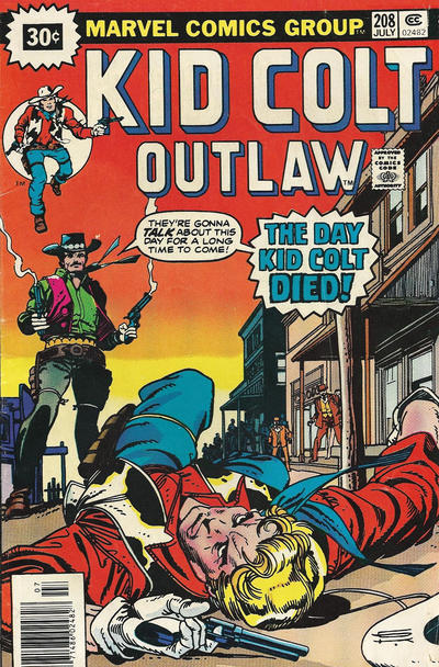 Kid Colt Outlaw #208 (1976)