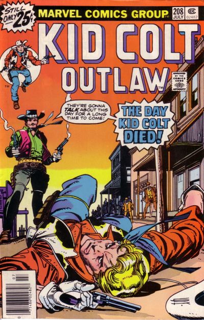 Kid Colt Outlaw #208 (1976)