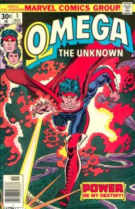 Omega the Unknown #5 (1976)