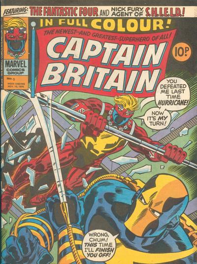 Captain Britain #5 (1976)
