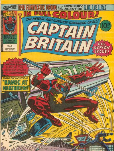 Captain Britain #6 (1976)