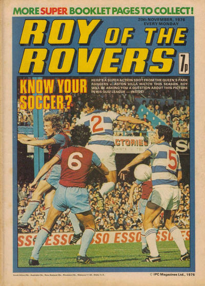 Roy of the Rovers #9 (1976)