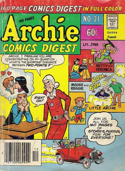 Archie Comics Digest #21 (1976)