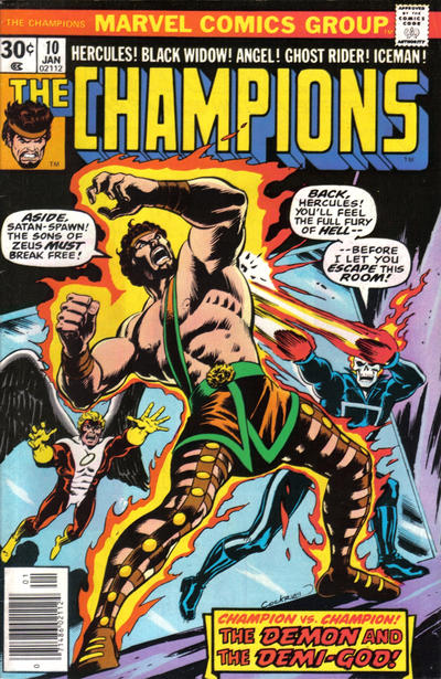 The Champions #10 (1977)