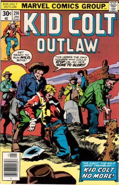 Kid Colt Outlaw #214 (1977)