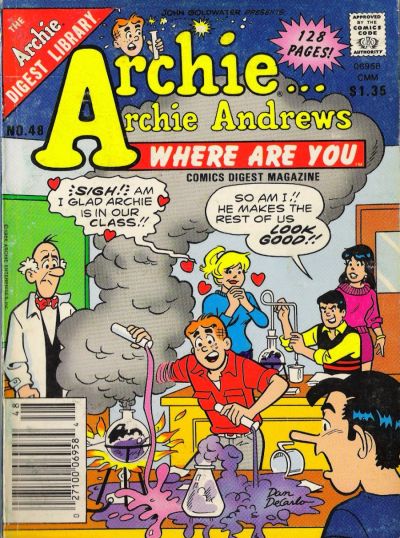 Archie... Archie Andrews Where Are You? Comics Digest Magazine #48 (1977)