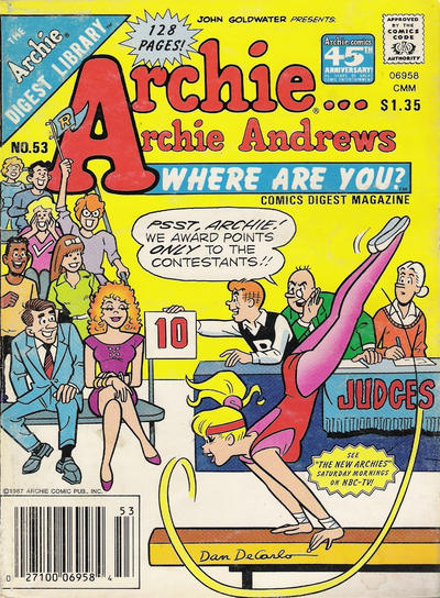 Archie... Archie Andrews Where Are You? Comics Digest Magazine #53 (1977)