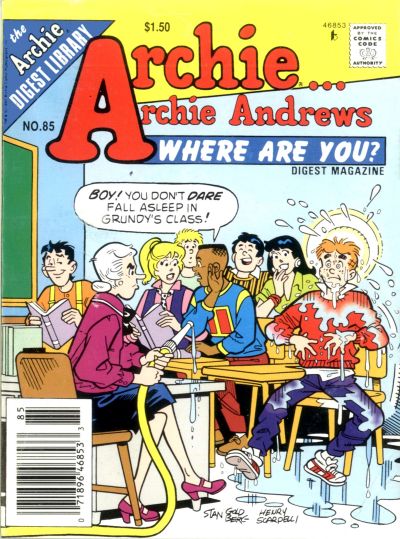Archie... Archie Andrews Where Are You? Comics Digest Magazine #85 (1977)