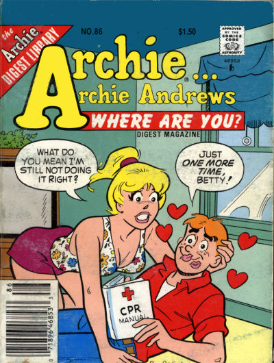 Archie... Archie Andrews Where Are You? Comics Digest Magazine #86 (1977)