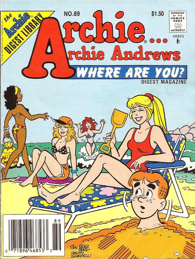 Archie... Archie Andrews Where Are You? Comics Digest Magazine #89 (1977)