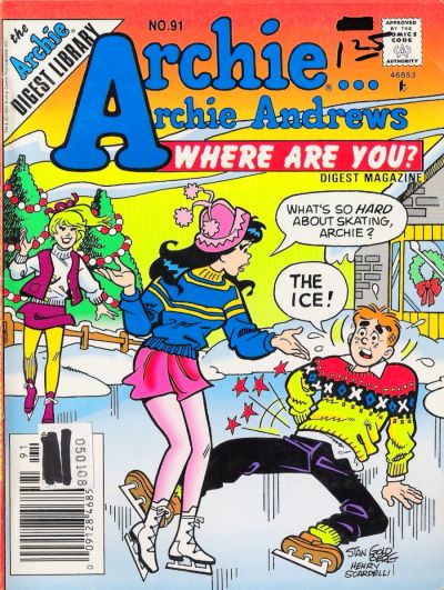 Archie... Archie Andrews Where Are You? Comics Digest Magazine #91 (1977)