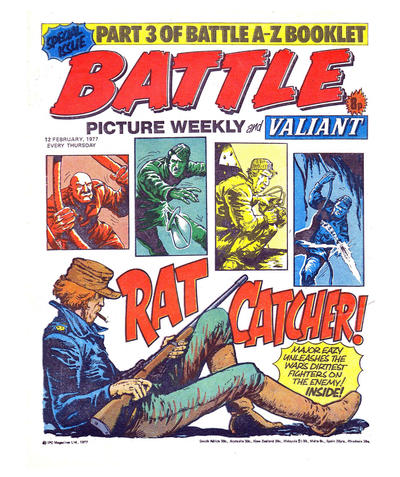 Battle Picture Weekly and Valiant #12 February 1977 [102] (1977)