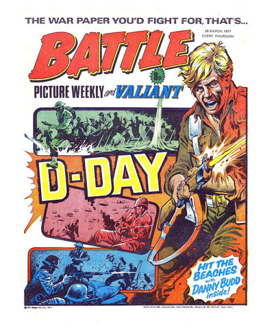 Battle Picture Weekly and Valiant #26 March 1977 [108] (1977)