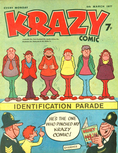 Krazy Comic #5 March 1977 [21] (1977)