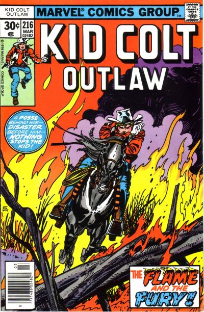 Kid Colt Outlaw #216 (1977)