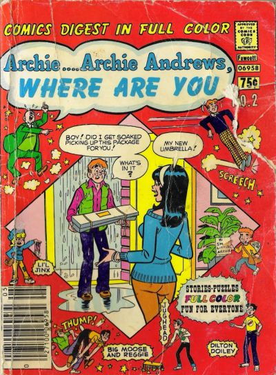 Archie... Archie Andrews Where Are You? Comics Digest Magazine #2 (1977)