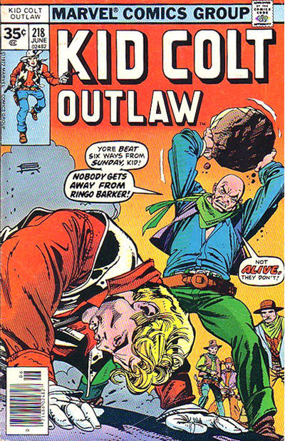 Kid Colt Outlaw #218 (1977)