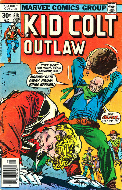 Kid Colt Outlaw #218 (1977)