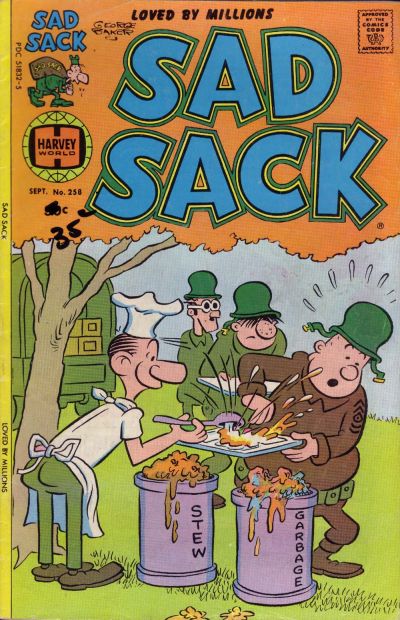 Sad Sack Comics #258 (1977)