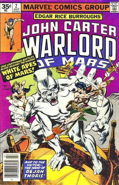 John Carter Warlord of Mars #2 (1977)