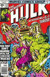 The Incredible Hulk #213 (1977)
