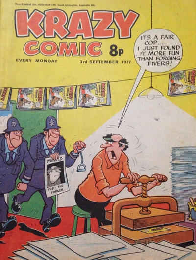 Krazy Comic #3 September 1977 [47] (1977)