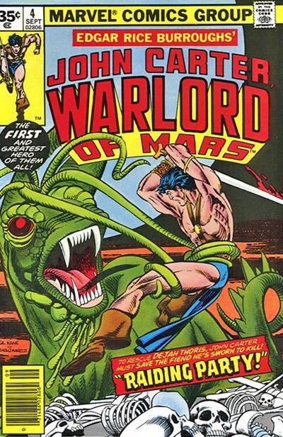 John Carter Warlord of Mars #4 (1977)