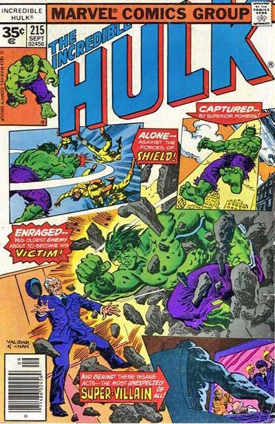 The Incredible Hulk #215 (1977)