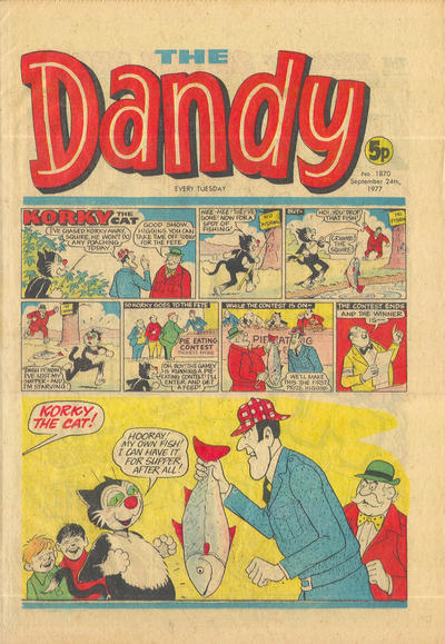 The Dandy #1870 (1977)