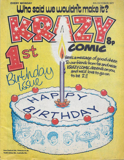 Krazy Comic #8 October 1977 [52] (1977)