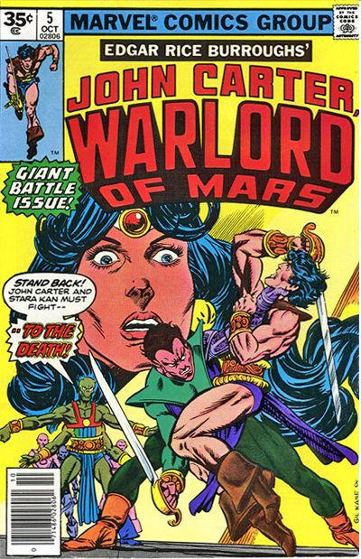 John Carter Warlord of Mars #5 (1977)