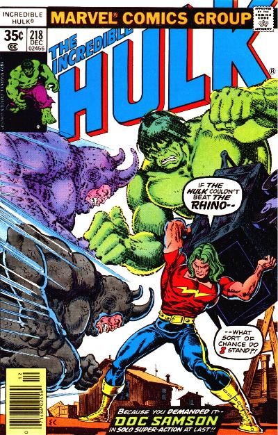 The Incredible Hulk #218 (1977)