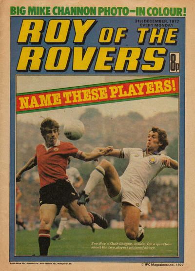 Roy of the Rovers #67 (1977)