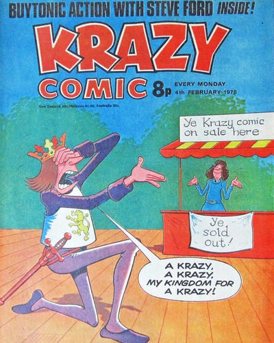 Krazy Comic #4 February 1978 [69] (1978)