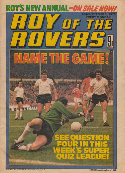 Roy of the Rovers #104 (1978)