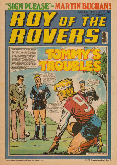 Roy of the Rovers #105 (1978)