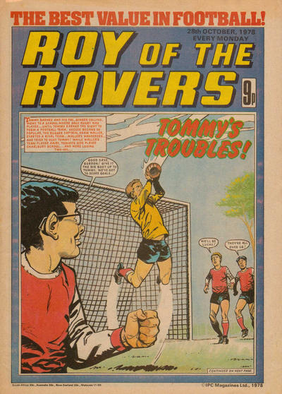 Roy of the Rovers #110 (1978)