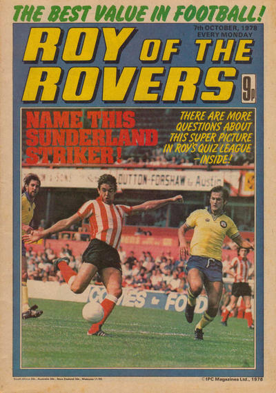 Roy of the Rovers #107 (1978)