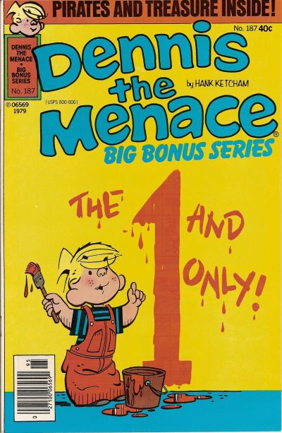 Dennis the Menace Bonus Magazine Series #187 (1979)