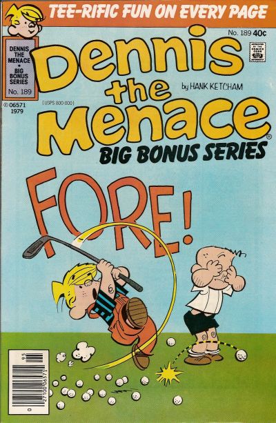 Dennis the Menace Bonus Magazine Series #189 (1979)