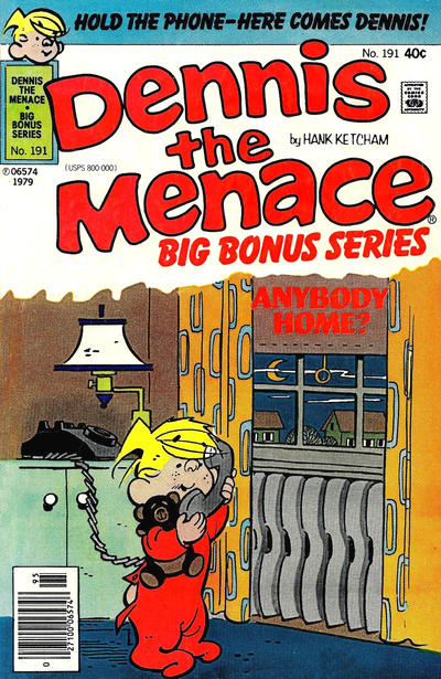 Dennis the Menace Bonus Magazine Series #191 (1979)