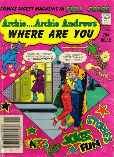 Archie... Archie Andrews Where Are You? Comics Digest Magazine #12 (1979)