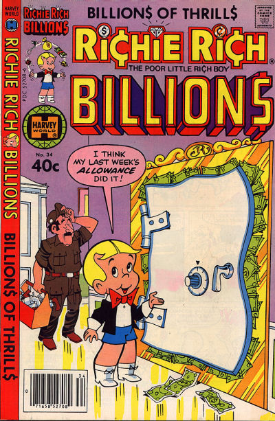 Richie Rich Billions #34 (1979)