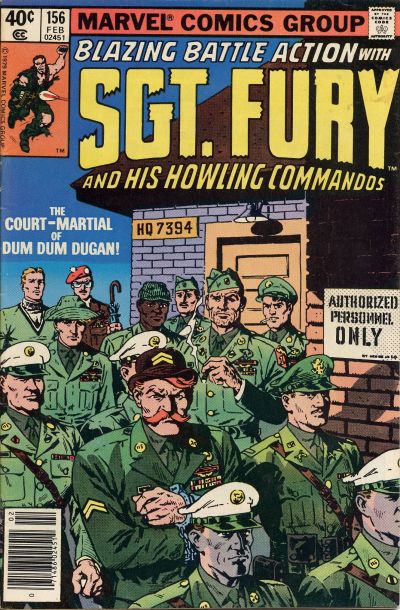 Sgt. Fury and His Howling Commandos #156 (1980)