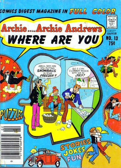 Archie... Archie Andrews Where Are You? Comics Digest Magazine #13 (1980)